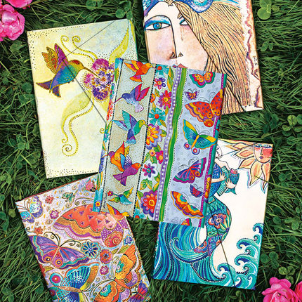现货Paperblanks笔记本子美国艺术画家劳雷尔伯奇奇妙创作记事本