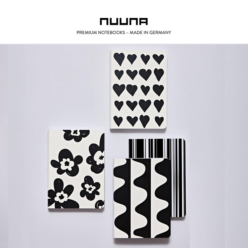 进口德国nuuna漆皮系列记事本