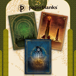 新款正品paperblanks指环王魔戒Lord限量复古笔记本送礼物记事本