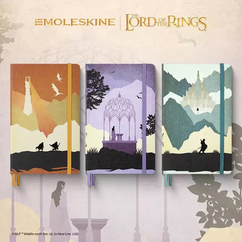 Moleskine指环王魔戒联名记事本图片