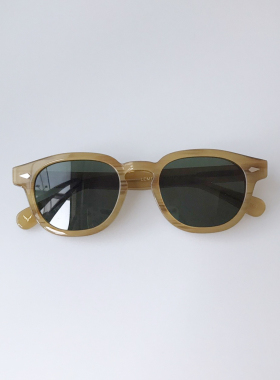 新款复古男士偏光太阳镜女