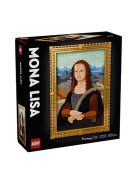 乐高积木玩具艺术生活系列31213蒙娜丽莎像素画男女孩生日礼物
