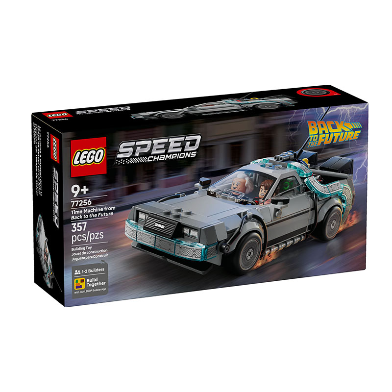 乐高超级赛车系列77256《回到未来》时光机男孩女孩益智拼搭积木