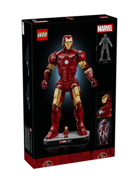 乐高漫威系列76344钢铁侠 Mark 3 男女孩拼搭积木玩具生日礼物