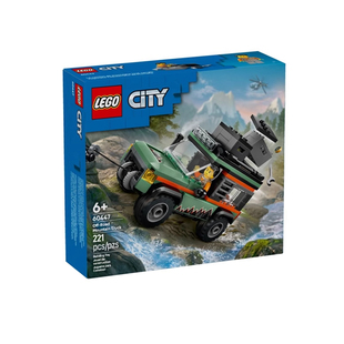 乐高60447城市系列4x4山地越野车男女孩儿童益智拼装 积木模型玩具