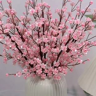 浪漫樱花材料包diy手工编织花束樱花仿真花四叶花瓣家居摆件装饰