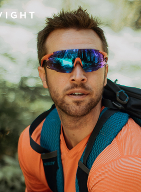 VIGHT飞特 跑步眼镜骑行户外休闲运动马拉松风镜 仅27g Airy艾瑞