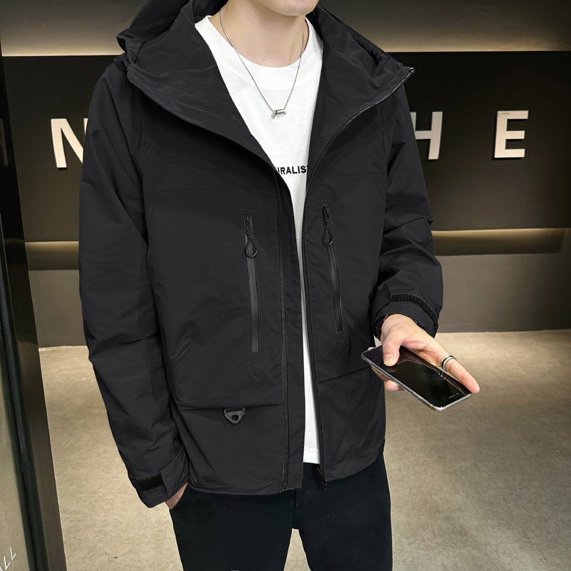 2025秋装连帽工装夹克男户外冲锋衣外套男装JK311-P115,男装夹克,电商D236（原A051）