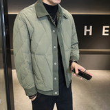 24秋冬季新款设计感轻薄羽绒服男假两件休闲夹克外套YR782-P185，男装羽绒服，电商D236（原A051）