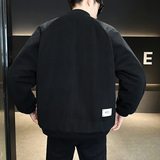澳粒绒二棉夹克男装颗粒绒外套秋冬棉服男SJ12-P120，男装棉衣，电商D236（原A051）