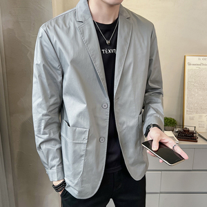2025秋装休闲西装男装小西服便服单西631-P105图片