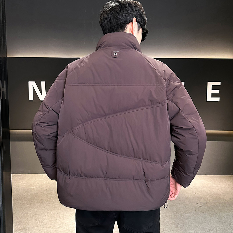 设计师款立领羽绒服男冬季外套3958-P190,男装羽绒服,电商D236（原A051）