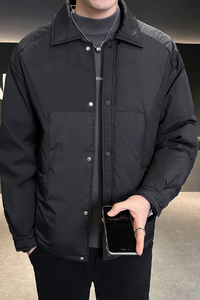 撞色拼接轻薄羽绒服男装冬季外套YR790-P185图片