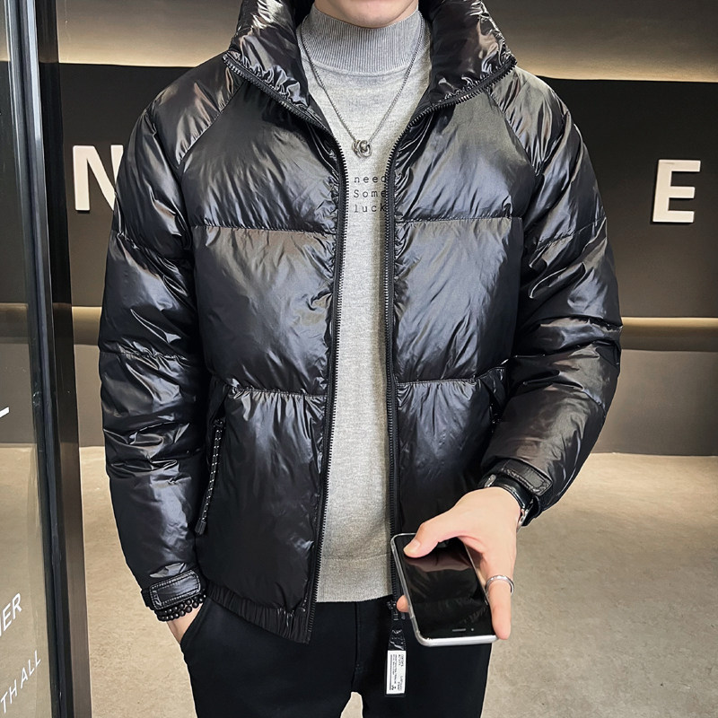 男士短款羽绒服加厚立领潮牌冬季面包服男款外套YR021-P160,男装羽绒服,电商D236（原A051）