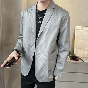 2025秋装休闲西装男装小西服便服单西631-P105图片