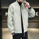 轻薄撞色拼接棉服棒球领保暖男士二棉夹克外套JK2291-P128，男装夹克，电商D236（原A051）