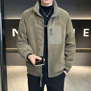 双面穿颗粒绒立领夹克外套男JK6626-P125图片