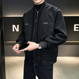 轻薄撞色拼接棉服棒球领保暖男士二棉夹克外套JK2291-P128，男装夹克，电商D236（原A051）