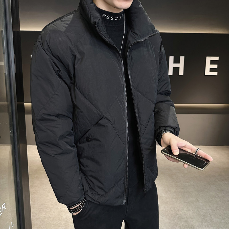 男士短款羽绒服加厚立领潮牌冬季面包服男款外套YR067-P150,男装羽绒服,电商D236（原A051）