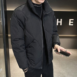 男士短款羽绒服加厚立领潮牌冬季面包服男款外套YR067-P150，男装羽绒服，电商D236（原A051）