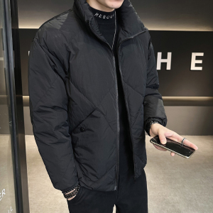 男士短款羽绒服加厚立领潮牌冬季面包服男款外套YR067-P150图片
