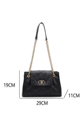 BV&GV/25年秋冬上新小香风百搭时尚气质复古手拎单肩包菱格斜挎包