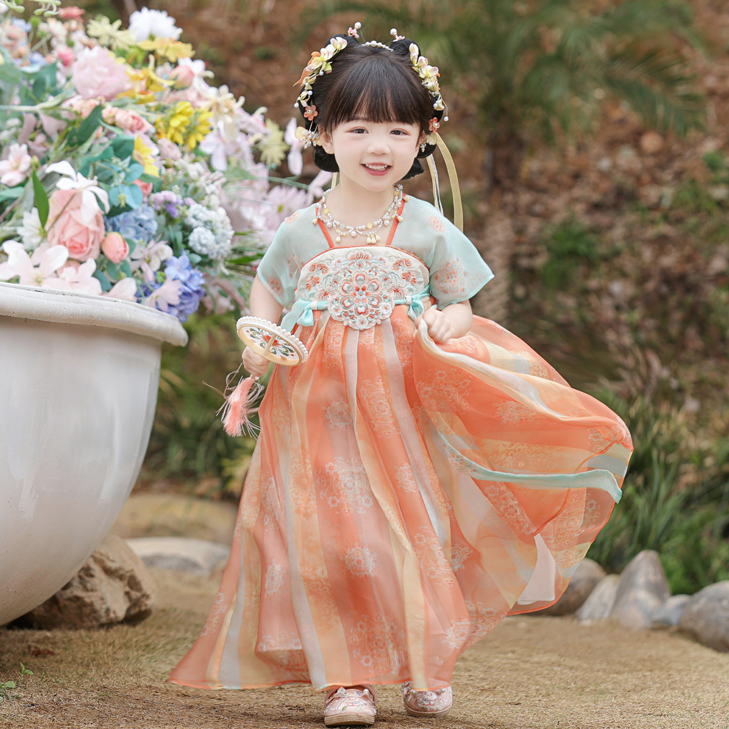 女童汉服夏季新款儿童仙女公主裙汉服