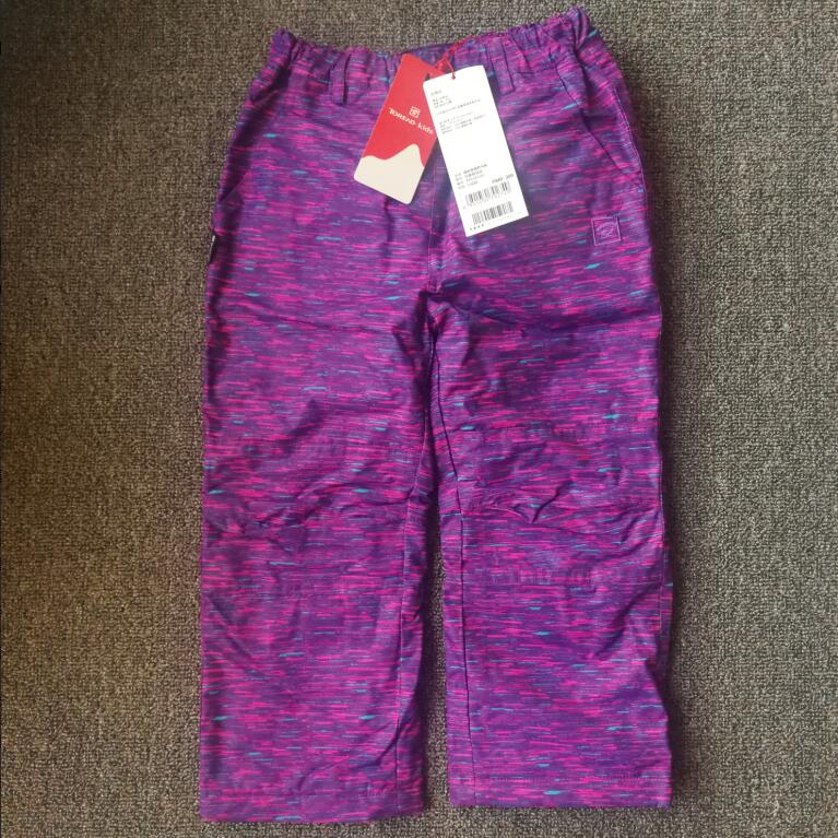 探路者抓绒保暖长裤专柜正品童装