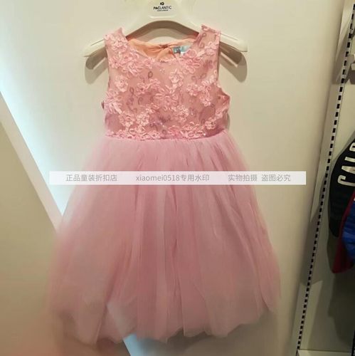 派克兰帝夏装中大童正品公主裙