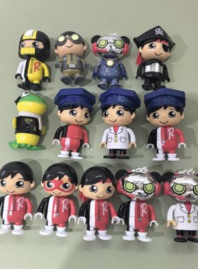 正版散货瑞恩的世界Ryan's World收藏手办景品公仔模型摆件玩具