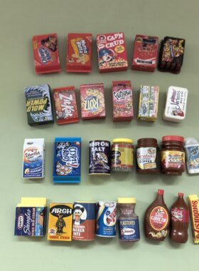 正版Wacky Packager Minis散货重口味超市商品外文盲袋收藏玩具