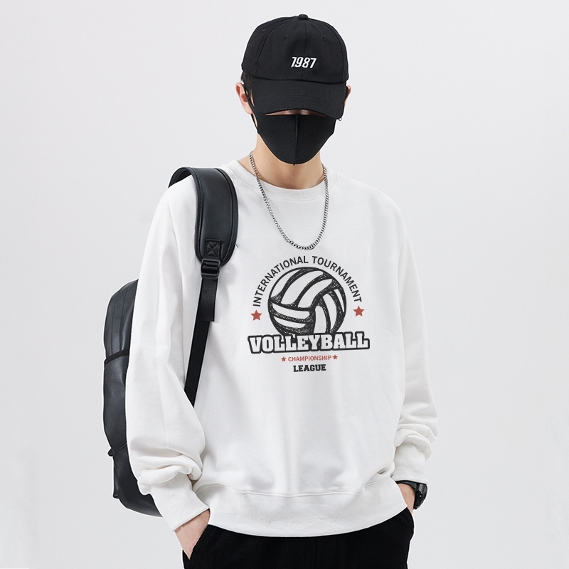 卫衣男冬季ins潮牌重磅硬挺加绒加厚外套秋冬W9030P35加绒40，男装卫衣，电商B215-1