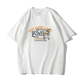 宽松纯短袖t恤男装潮流衣服半袖体恤衫潮牌情侣装A5082P25，男装T恤，星座414A-1（原B215-1）