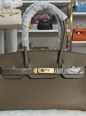 新款Shoulder 铂金包29cm横款手提腋下包Togo牛皮evercolor皮女包