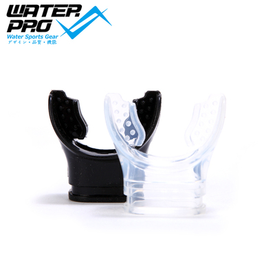 WATERPRO安全矽胶可替换呼吸管咬嘴浮潜潜水水上调节器二级头用