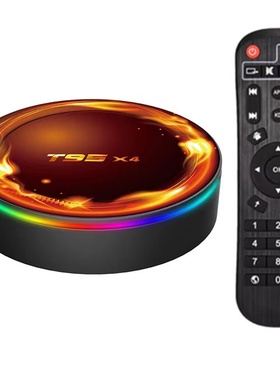 全新T95 X4 TV Box智能机顶盒子 S905X4 安卓11.0播放器5GWiFi BT
