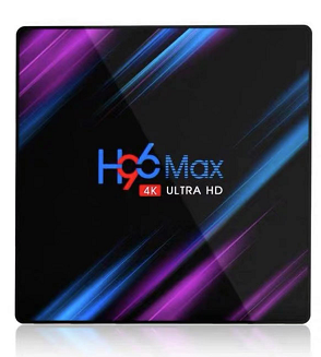 H96 MAX RK3318双wifi 4+64G安卓10智能高清网络播放器电视机顶盒