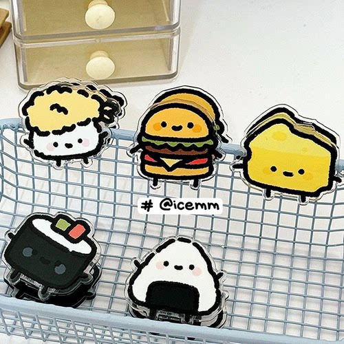 水果食物夹子搞怪ins风高颜值夹