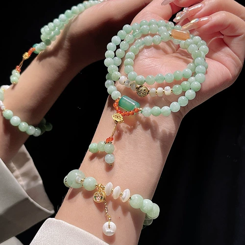 Этнический браслет, подвеска, аксессуар, китайский стиль, этнический стиль, замок долголетия