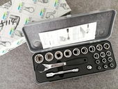 HEYCO德国原装 51147A51148A 进口镀铬棘轮套筒7240104310M扳手套装