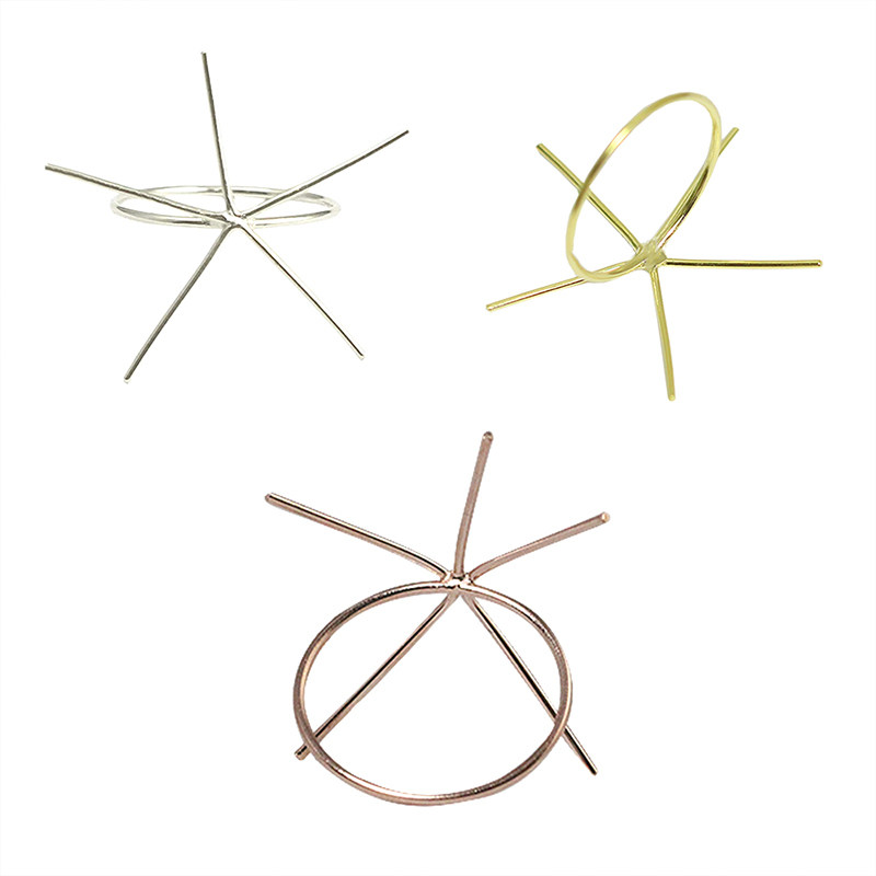 雅缤925银饰品配件diy镶宝石纯银