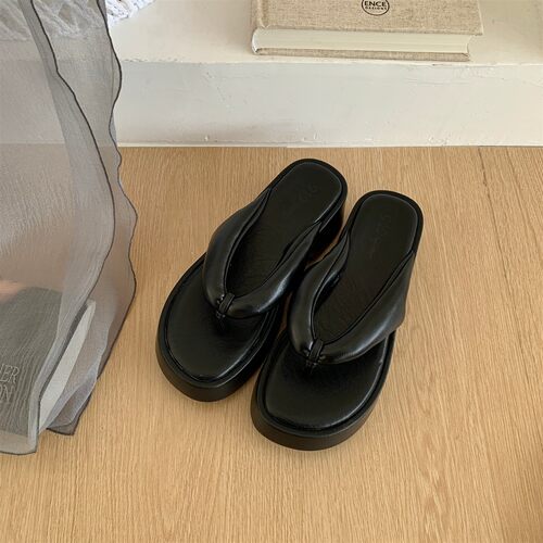 韩版软底人字拖女鞋外穿夏