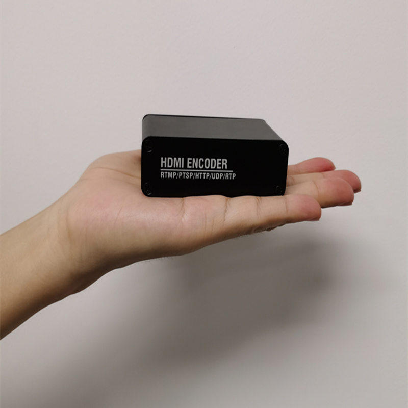 H.265迷你直播编码器HDMI转SRT/HLS采集器IPTV便携视频编码器