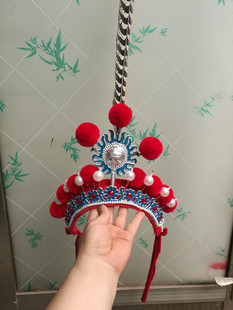 民俗服装 舞蹈演出头饰 六一儿童节俏花旦头饰京剧戏曲杨排风