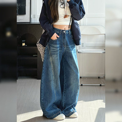 Bonheur韩系牛仔裤女2026