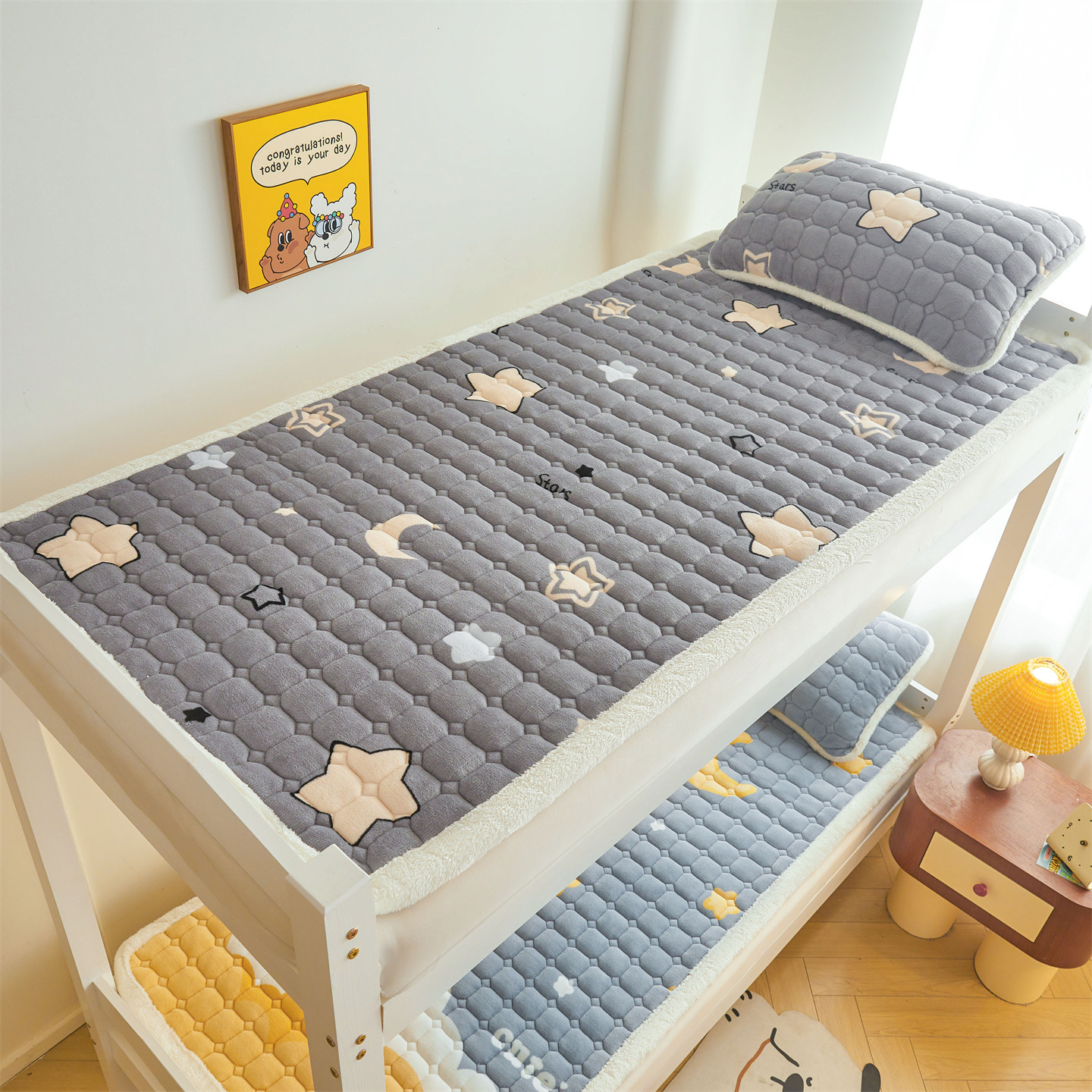 加绒床单单件学生宿舍