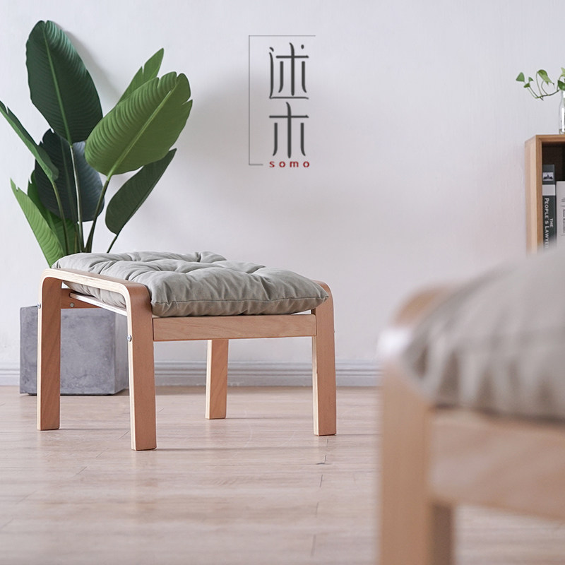 北欧风格面包搭配居宜美时尚脚凳