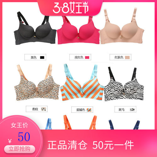 艾芘基妮无钢圈聚拢文胸内衣