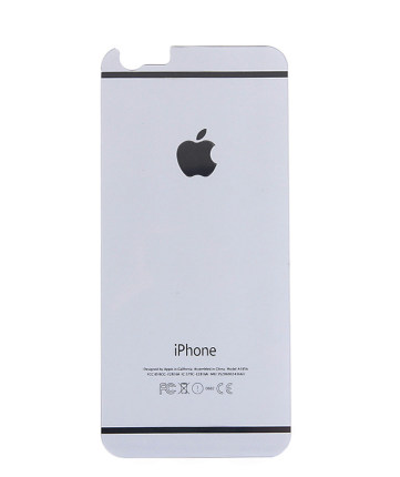G-doo 苹果6后膜钢化玻璃膜iphone6背膜4.7寸贴膜5.5纳米玻璃膜
