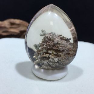 绿幽灵原矿聚人气 幽灵 天然彩幽灵千层山水晶挂件毛衣链 四季